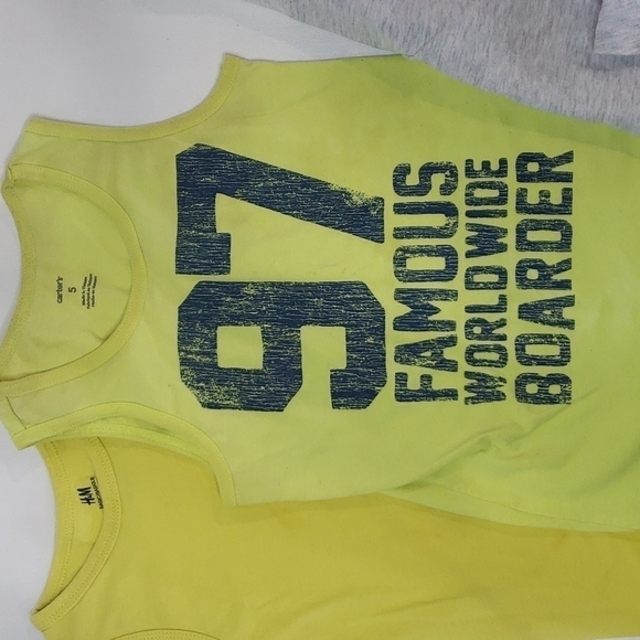 5/$30 H&M OLD NAVY CARTERS Tanks Cotton Sweet Life - Picture 3 of 5